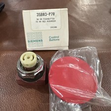 Siemens Control Button 3SB03-P7R 30MM Push Button 70MM Red Mushroom Pushbutton