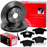 Brembo Bremsscheiben 333Mm + BelÄGe Vorne FüR VW T5 Transporter Multivan Kasten