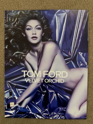 1x Tom Ford Velvet Orchid Gigi Hadid perfume ad magazine clipping - image 1 of 2