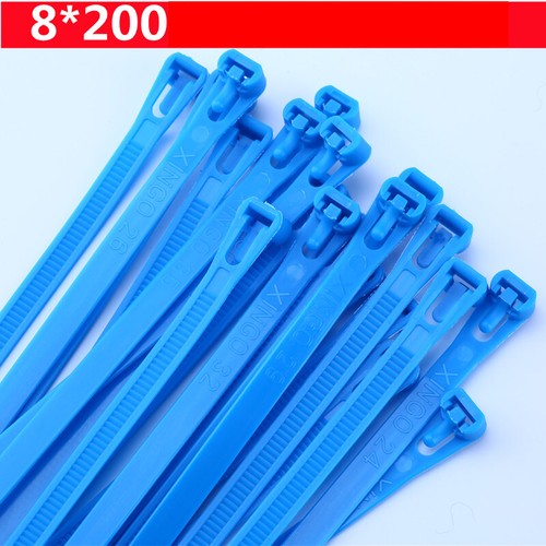 Cable Ties Releasable / Reusable Nylon Zip Tie Wraps Long Thick Heavy Duty 8mm - Picture 7 of 10
