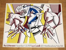 Roy Lichtenstein Poster - The Red Horseman 19...