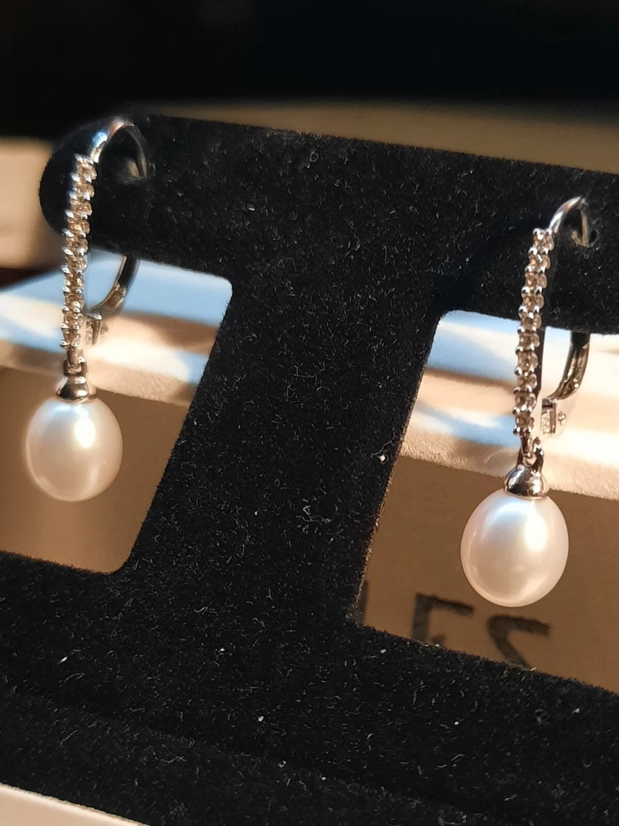 Zales leverback diamond earrings deals