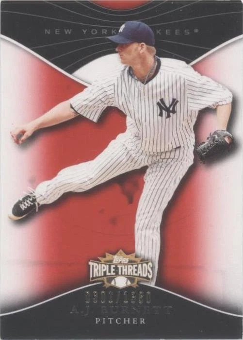2009 Topps Triple Threads - A. J. Burnett #61