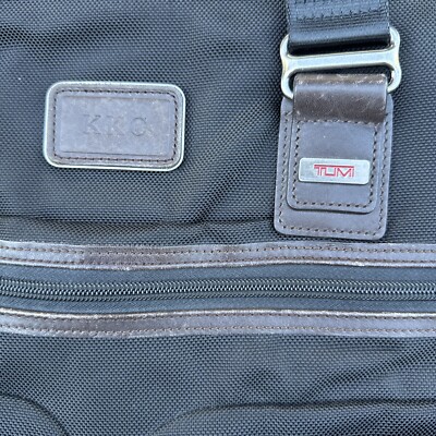 Rare TUMI Alpha Bravo Kessler Large Carry On Duffle Bag Weekend