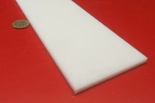 Hdpe White Bar 1/4" Thick x 3.50" Wide x 24" Long, 4 Units, 8 Ft Total
