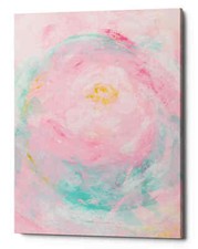 Epic Graffiti 'Pink Peony' Giclee Canvas Wall Art