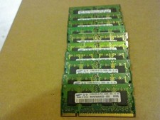 Lot Of RAM Memory SODIMM 10x512MB PC2-5300S DDR2 667MHz For Laptops