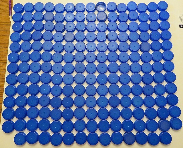 190+ Dark Blue Plastic Milk Jug Caps for Crafts Recycle eBay