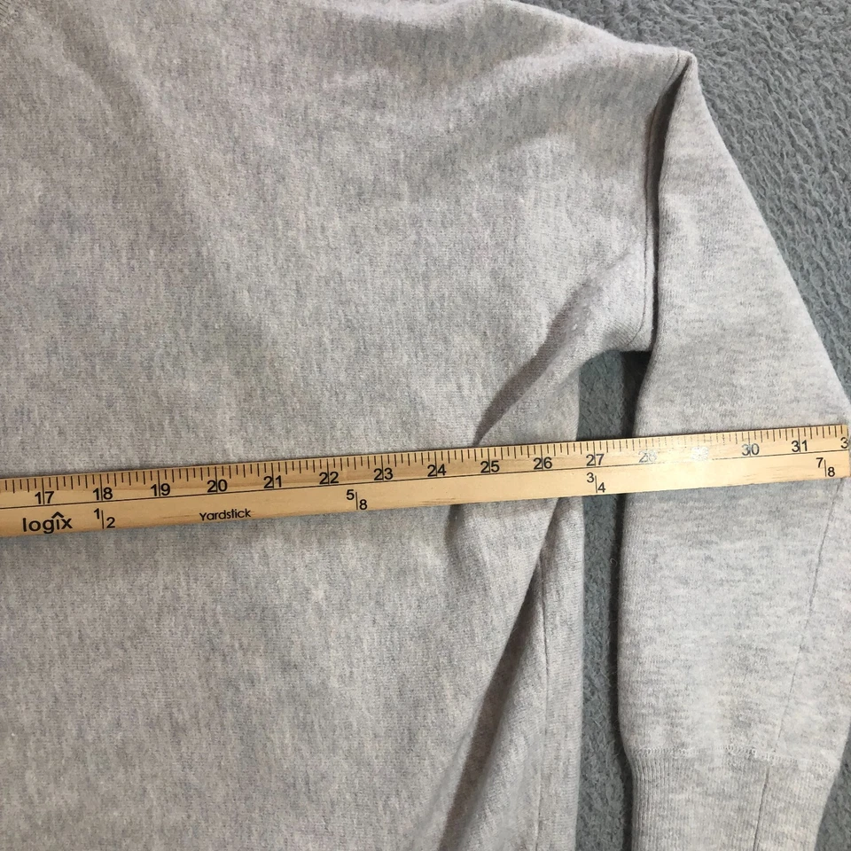 Vince Pullover Sudadera Mujer M Gris Oversize Cuello Redondo Foto 3 de 4