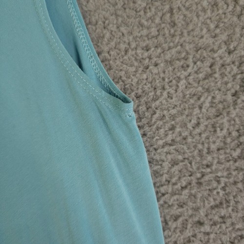 Silence + Noise Dress Womens Extra Small Blue Fit & Flare Sleeveless Stretch - Picture 8 of 11