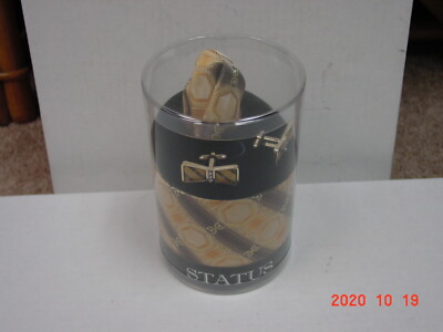 STATUS Tie set, matching hanky & cuff links NEW Gift Box