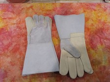 LOT 1348GSI Cowhide Palm Welders Gloves Size 8M
