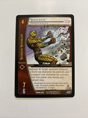 Shocker Herman Schultz MSM-086 VS System CCG TCG NM