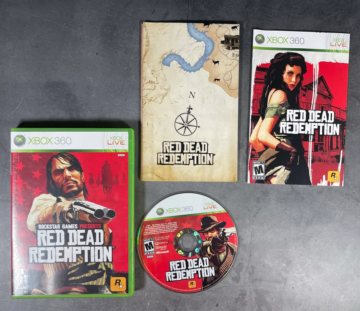 Red Dead Redemption, Manual Only (NO GAME!), Microsoft XBOX 360