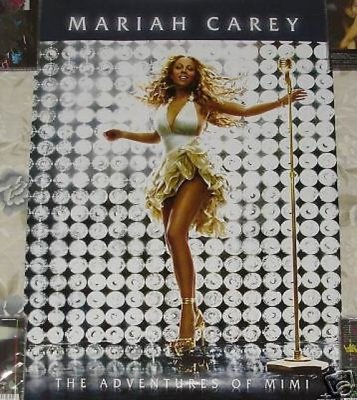Mariah Carey The Adventures of Mimi Taiwan Promo Poster | eBay