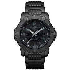 Luminox Men'sWatch Modern Mariner Quartz Black Dial Steel Bracelet XS.6252.BO