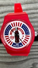Alte Coca Cola Uhr Armbanduhr Werbeuhr Reklameuhr NOS 96er Jahre Convention VA.