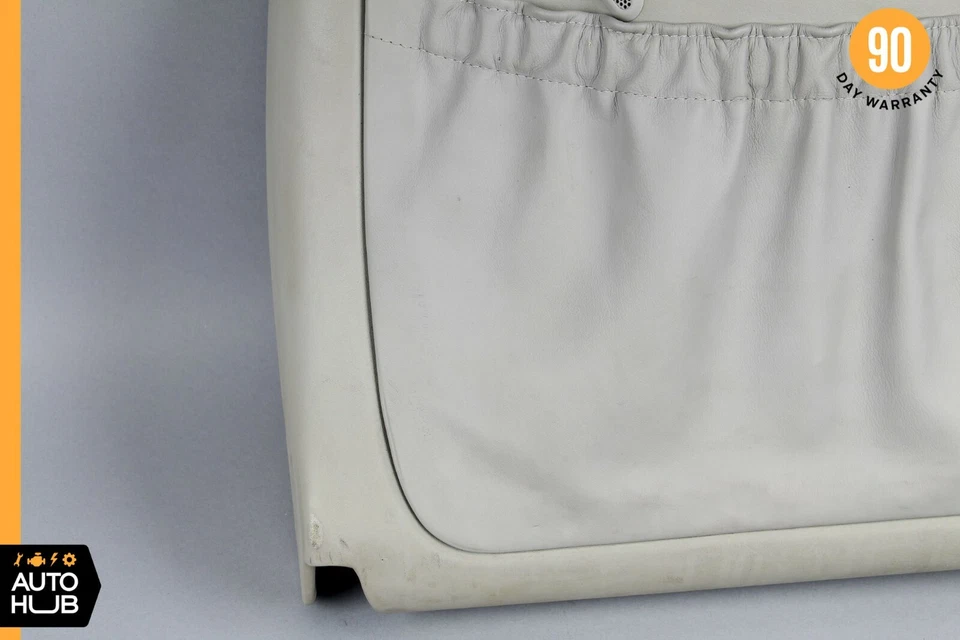 00-06 Mercedes W220 S600 S55 S65 AMG Front Seat Rear Back Cover Pocket Gray OEM - Imagem 4 de 4