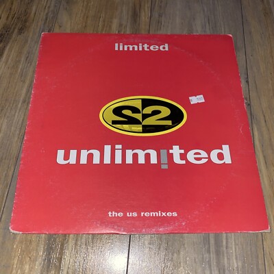 2 UNLIMITED The US Remixes RARE (LIMITED EDITION ALBUM) RADIKAL RECORDS US LP