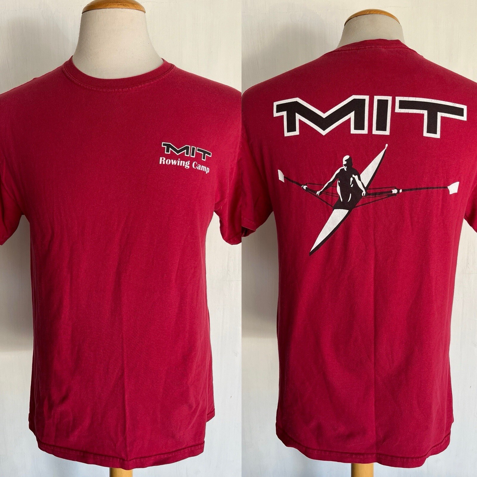 FILA MIT ROWING CAMP (2011) RARO!!! Maglietta Massachuse Institute Technology Medium