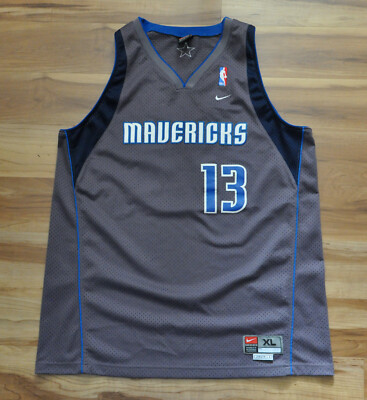 Steve Nash Dallas Mavericks Nike Jersey Swingman Gray 03/04 Alt