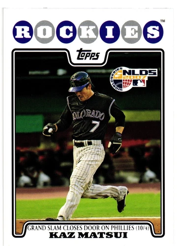 Kazuo Matsui Trading Cards