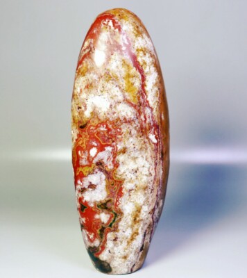 1.49lb Natural Ocean Jasper Agate Quartz Crystal Stone Reiki Free form UpStand