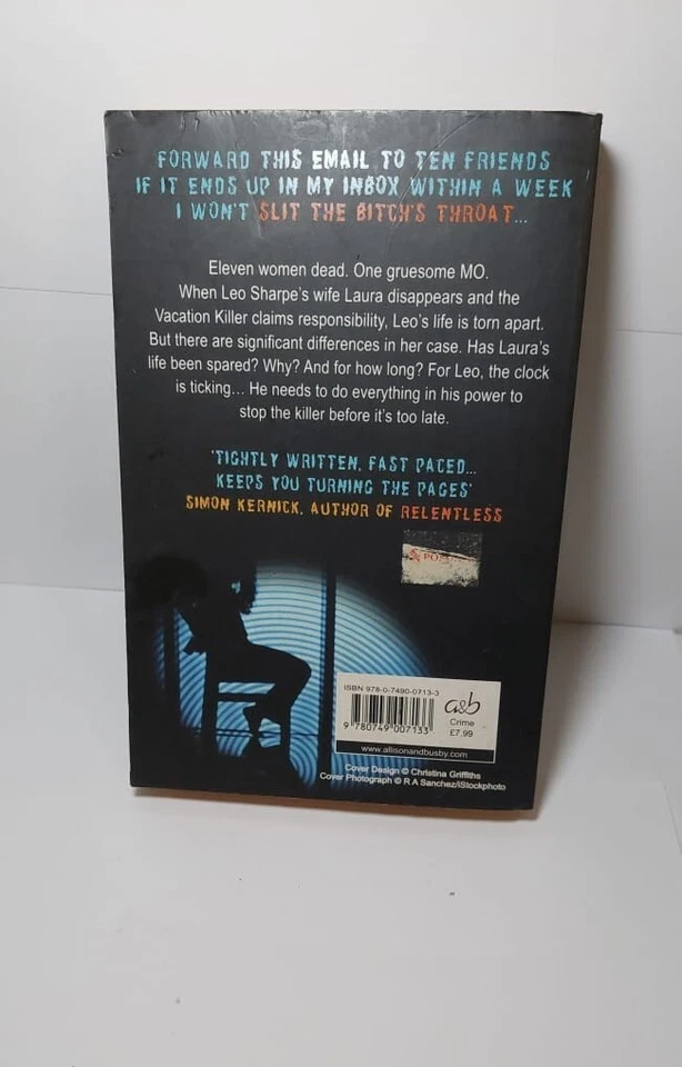 Stop Me-crime preloved book - Image 4 of 4