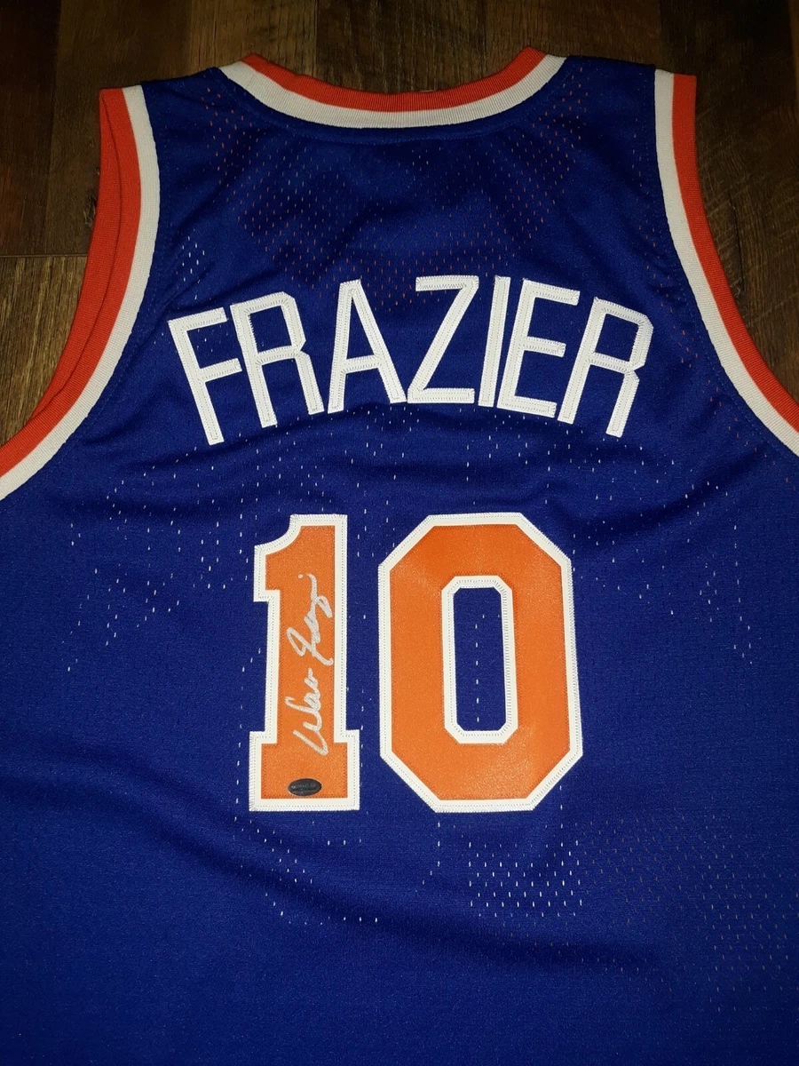 New York Knicks Walt Frazier Throwback Adidas T Shirt