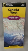 National Geographic Canada West Adventure Travel Map 3113 National Geographic Canada West Adventure Travel Map 3113