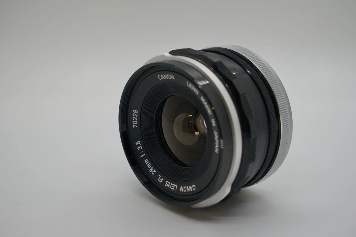 Canon FL Camera Lenses 28mm Focal for sale | eBay