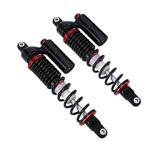 Black Front Air Shocks Absorbers Reservoir For Yamaha YFZ 450R YFZ 450