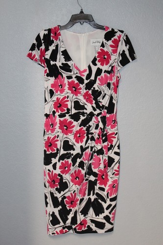NEW JOSEPH RIBKOFF Floral Sheath Stretch Dress Style 221231 Women Size 8 NWOT - Picture 3 of 9