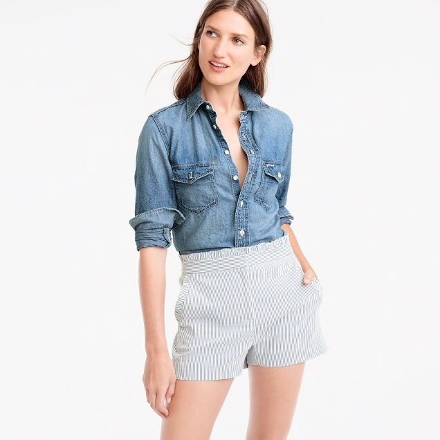 USA製 J.CREW Jクルー 裏地チェック柄 フーデッドコート サイズM J.PRESS ジェイプレス ダッフルコート ロングコート 裏地