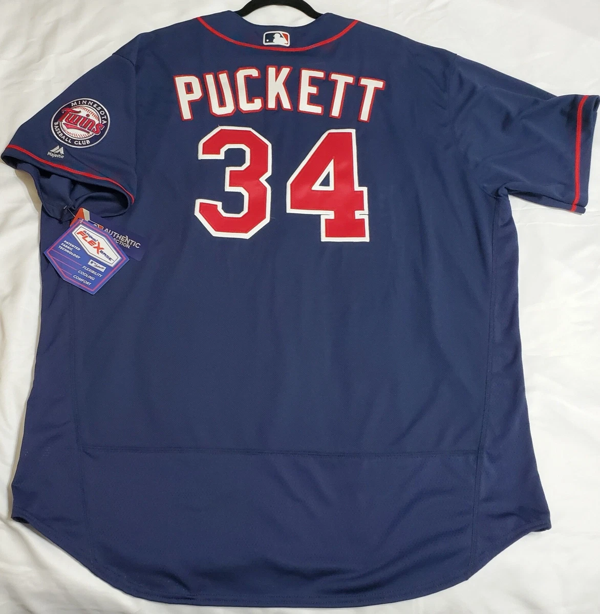 kirby puckett authentic jersey