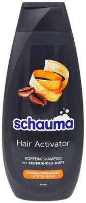 Schauma Men Shampoo HAIR ACTIVATOR 400ml Koffein Zedernholz lichtes dünnes Haar