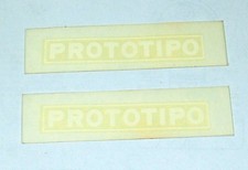 COPPIA DECALCOMANIE A SECCO ADESIVI OSCAR COLLEGE PROTOTIPO AD770059