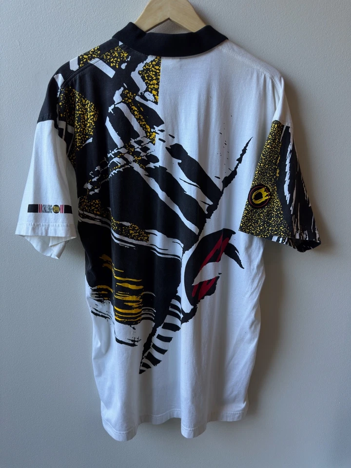 Nike Challenge Court Andre Agassi French Open 1993 Krajicek Tennis Shirt Sz XL - Image 2 of 4