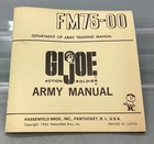 Vintage GI Joe Army Action Figure Manual FM75-00 1964
