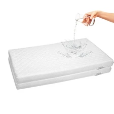 Baby Bassinet Cradle Mattress Rectangular 2-PACK *12 SIZES* Foam Waterproof