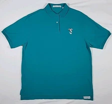 Vintage Disney Minnie Mouse Golf Polo Shirt Izod Club Women's Size XL Teal Green