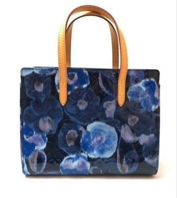 Louis Vuitton Catalina Vernis Blue Bag