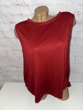 Sports Performance by Tchibo TCM Sportshirt Seiten offen  rotbraun Größe XL