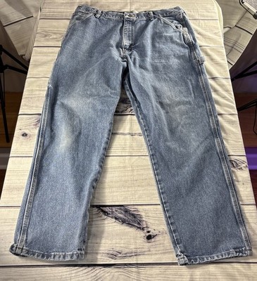 Gander Mountain Men s 38 X 30 Carpenter Fit Work Jeans Pants Heavy Duty Denim