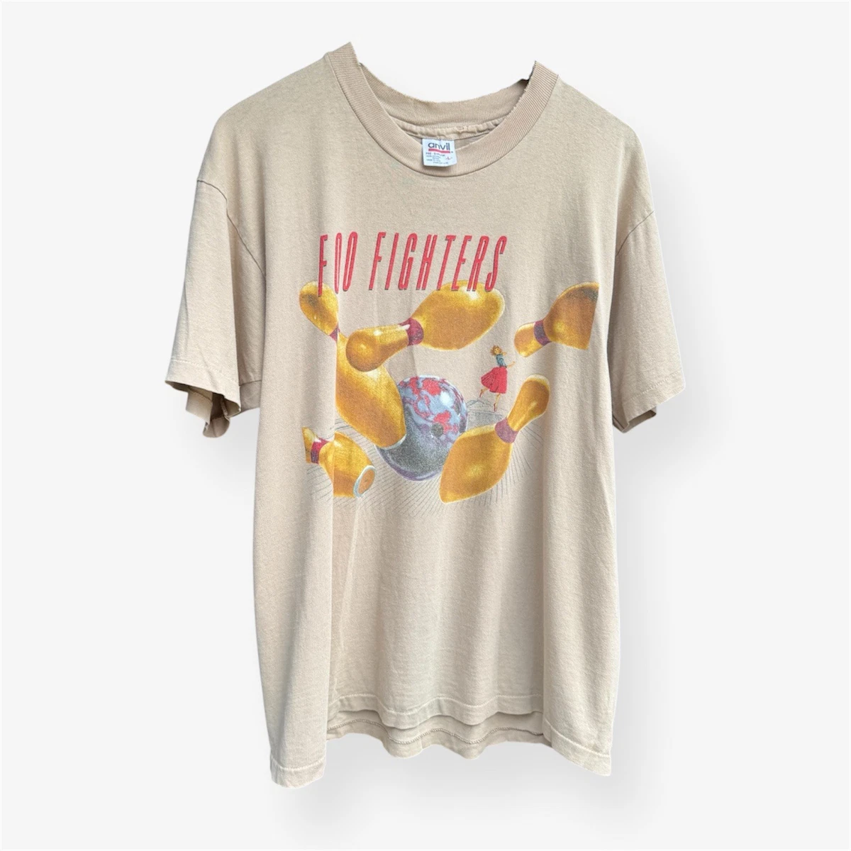T-shirt Vintage Foo Fighters 1995 - Désintégrateur Pistolet - Taille L - Neuf Avec étiquette