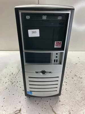 Vintage Retro Black and Silver Sleeper Build ATX Case