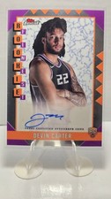 2024-25 Topps Finest - Rookie Finest Autographs Devin Carter. esb