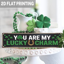 2D Metal Sign St. Patrick'S Day Wall Art Hanging Home Living Room Kitchen Decor