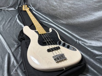 Electric Bass Guitar FGN Neo Classic NJB10MBAH WB/02 White 2019 Ash Japan