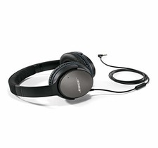 Bose QuietComfort 25 QC25 Acoustic Noise Cancelling Wired Headphones Black